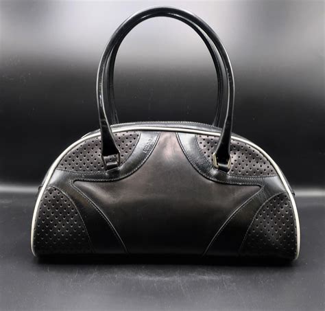 prada bowling bag 2000|Prada bowling bag vintage.